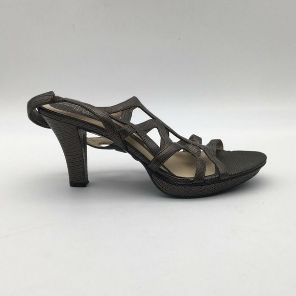 naturalizer macy metallic dress sandals